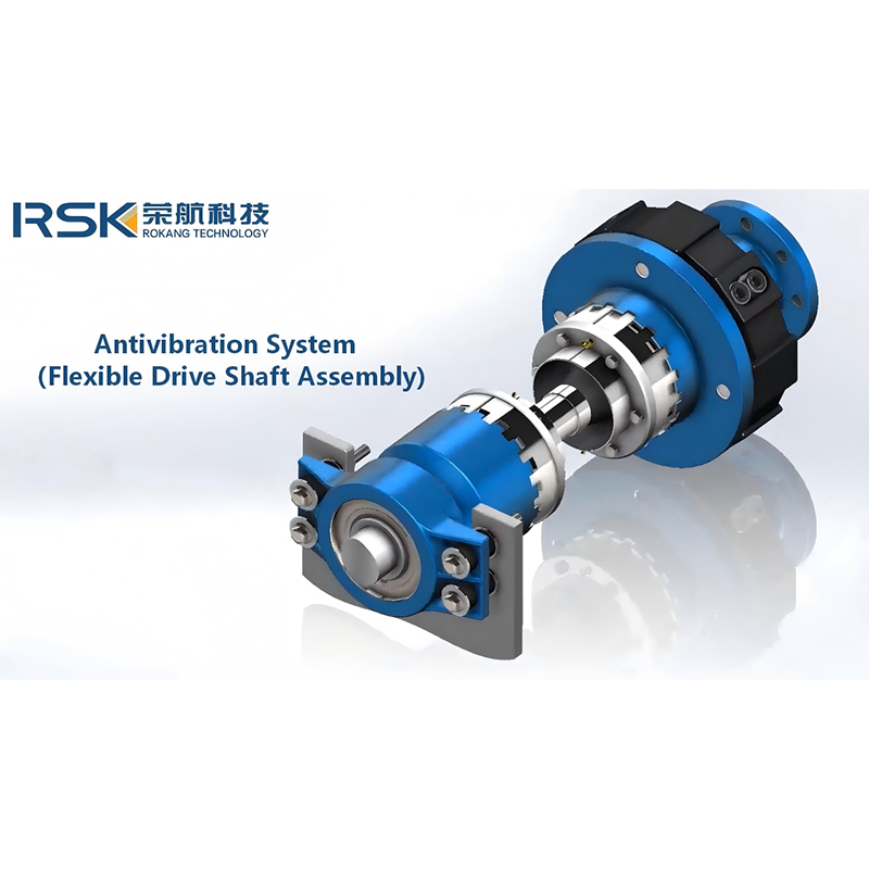 Von RSK hergestelltes Antivibrationssystem (flexible Antriebswellenbaugruppe) für Schiffsanwendungen, insbesondere für Yachten