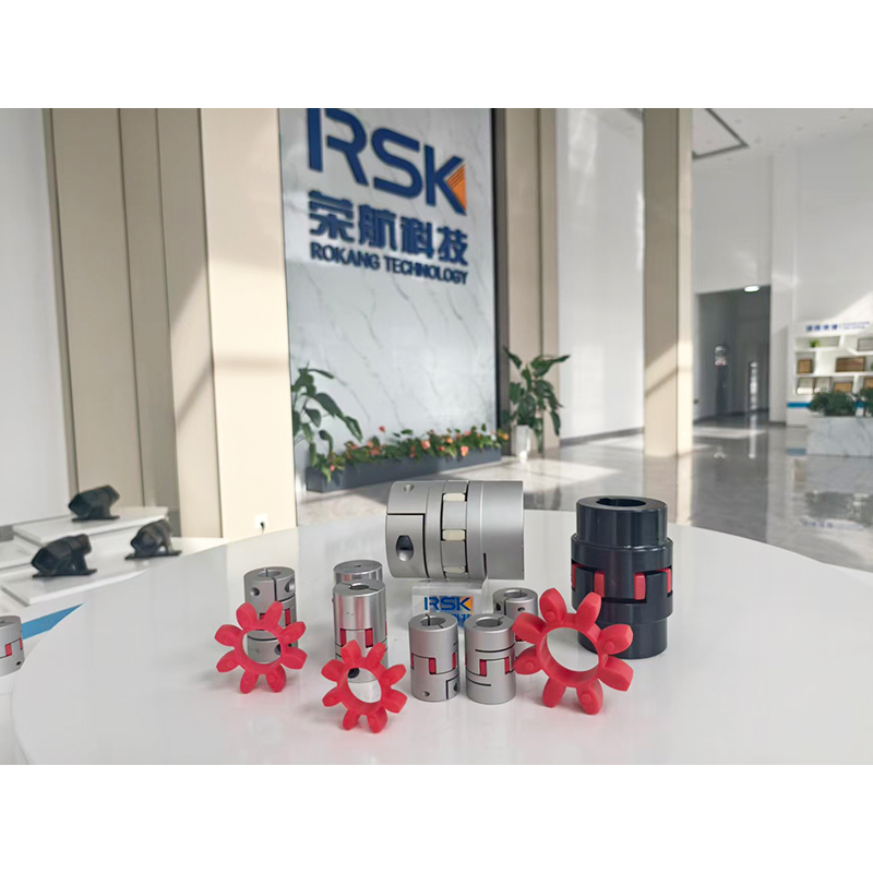 RSK-CPFG Spider-Kupplung aus Edelstahl mit Gewindestift für industrielle Automatisierungsgeräte